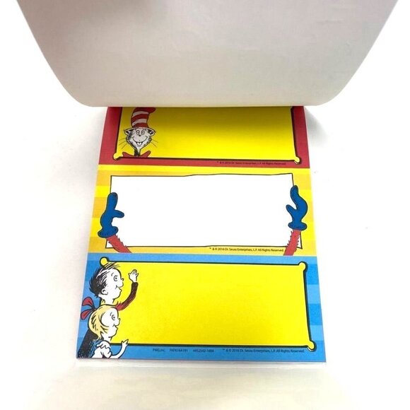 Dr. Seuss Lunch Box Stickers and Notes School Kids Love - Picture 3 of 8